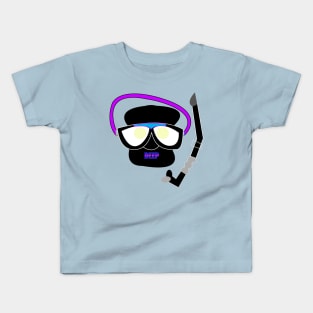 black mask Kids T-Shirt